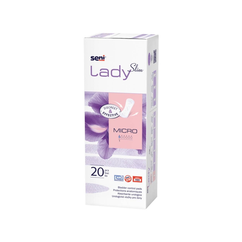 Penso para Incontinência Urinária Leve - Seni Lady Micro (20 uni.)