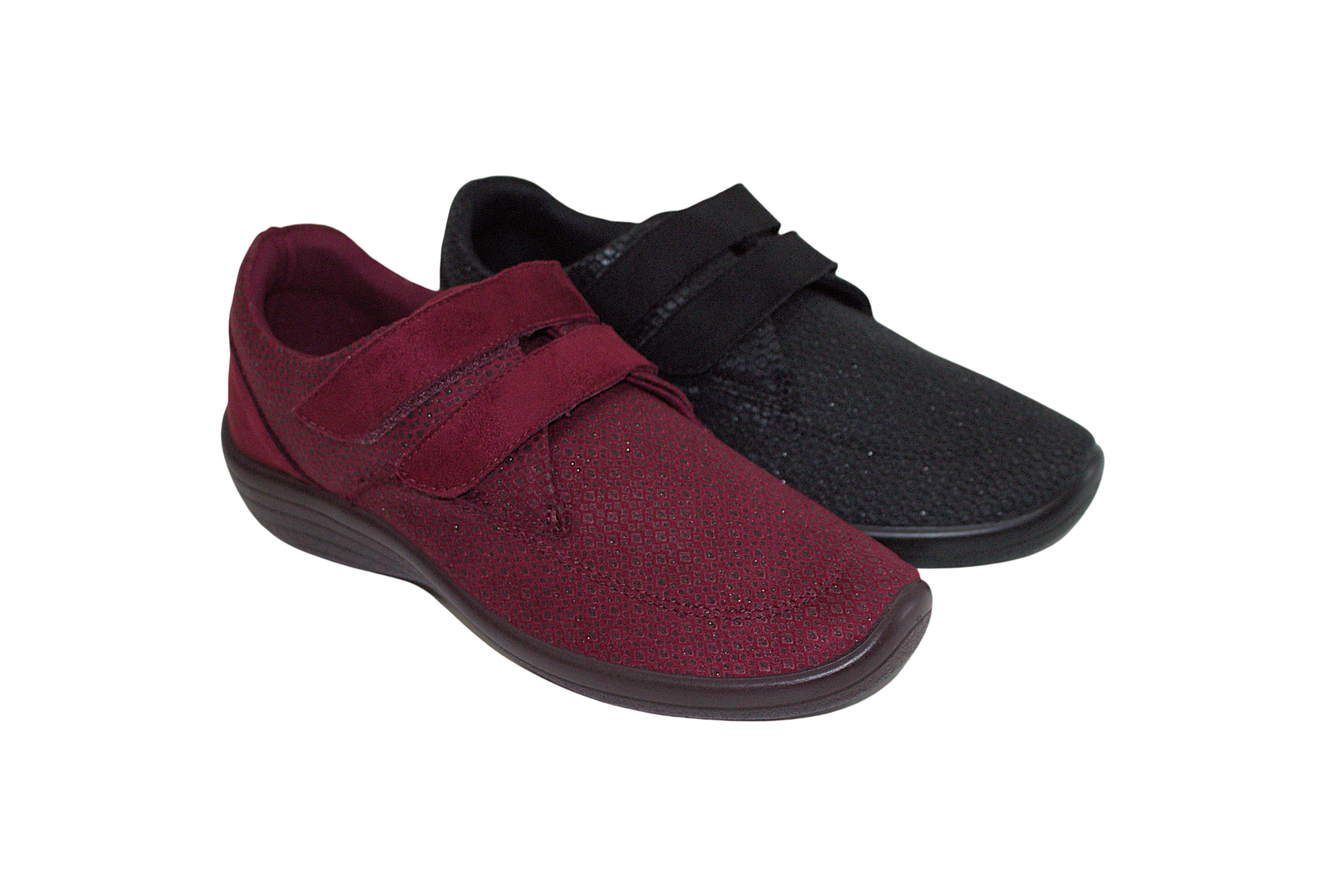 Sapato Conforto Arcopedico em Lytech com Duplo Velcro