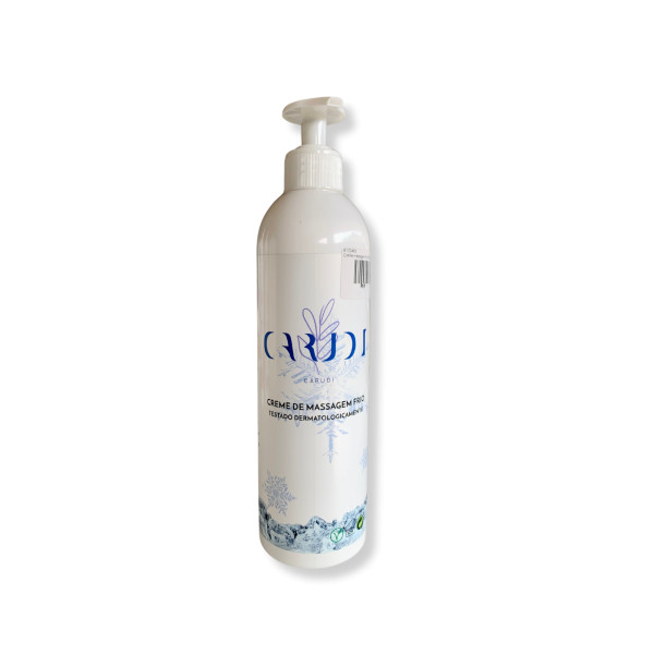 Creme massagem frio 500ml CARUDI