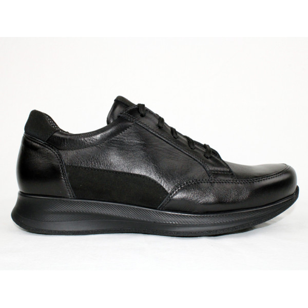 Sapato diabetico c/atacador preto (41)
