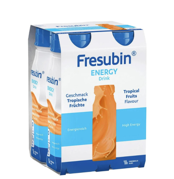 Fresubin Energy Drink Frutos TRopicais 4x200ml