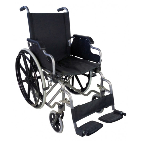 Cadeira rodas 24`maciças 43cm