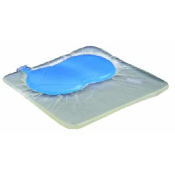 Almofada de gel quadrada c/forra 3D 40x40x2.5cm