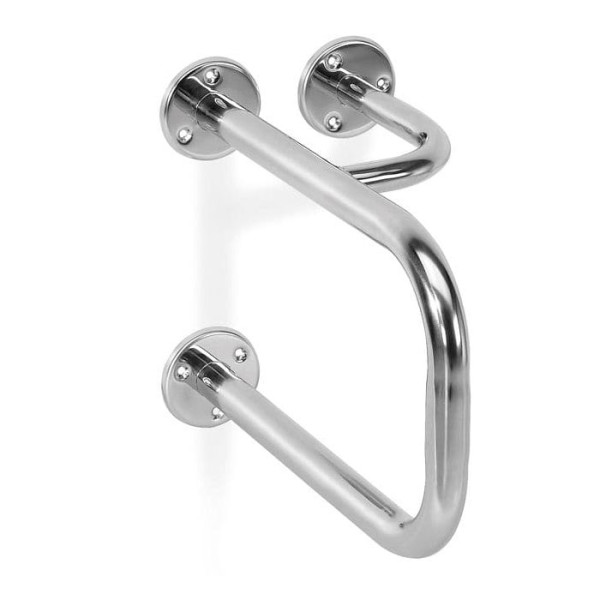 Suporte de parede inox 450mm dt