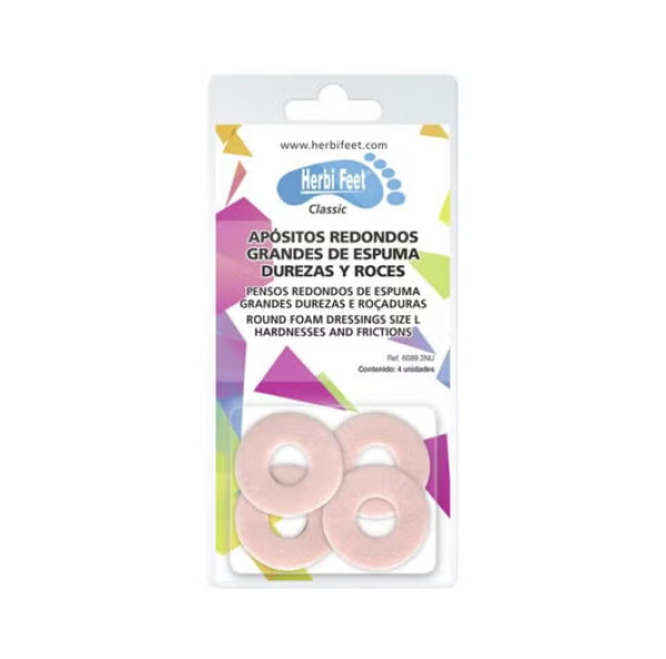 Pensos Espuma Redondos para durezas herbifeet