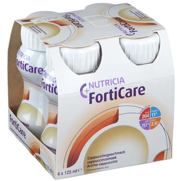 Forticare capuccino 4x125ml