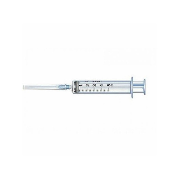 Seringa 5ml c/ agulha unidade PIC