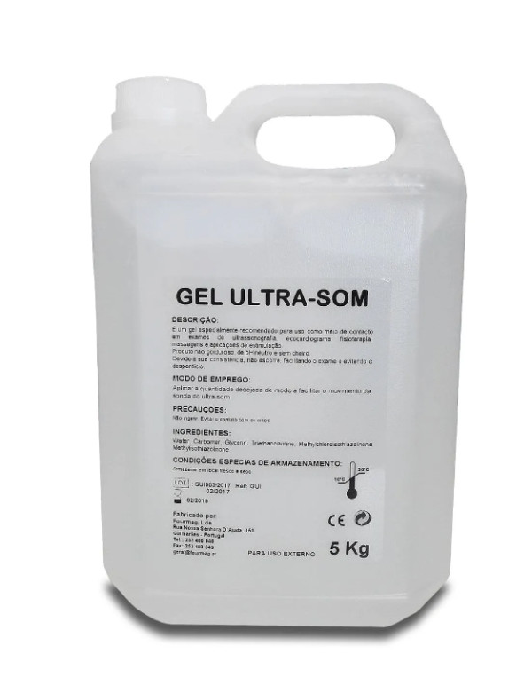 Gel ultra sons 5lt incolor