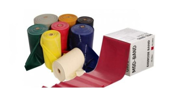 Banda elastica tipo theraband verde 22.5mt