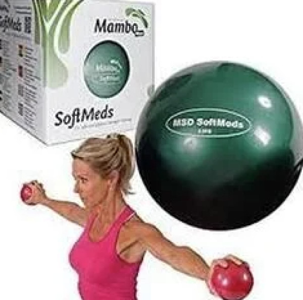 Bola Softmed 12cm 2kg verde