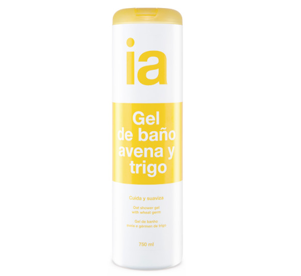 Interapothek gel banho aveia trigo 750ml