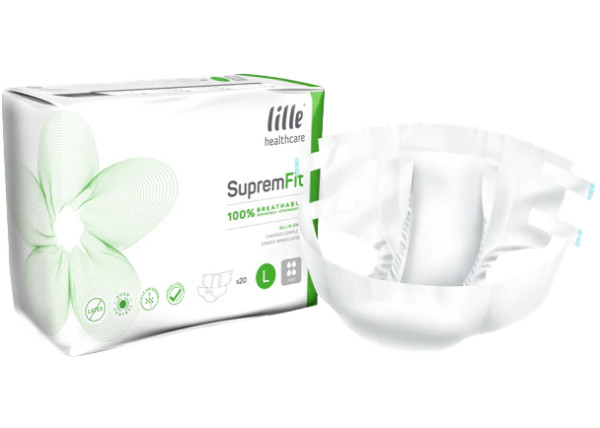 LILLE Fralda SupremFit Maxi T.L x20uni.