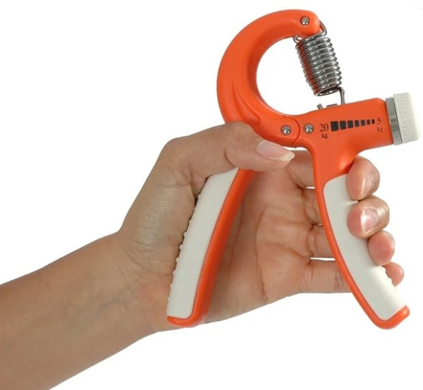 Mola Hand Grip laranja de 5-20Kg