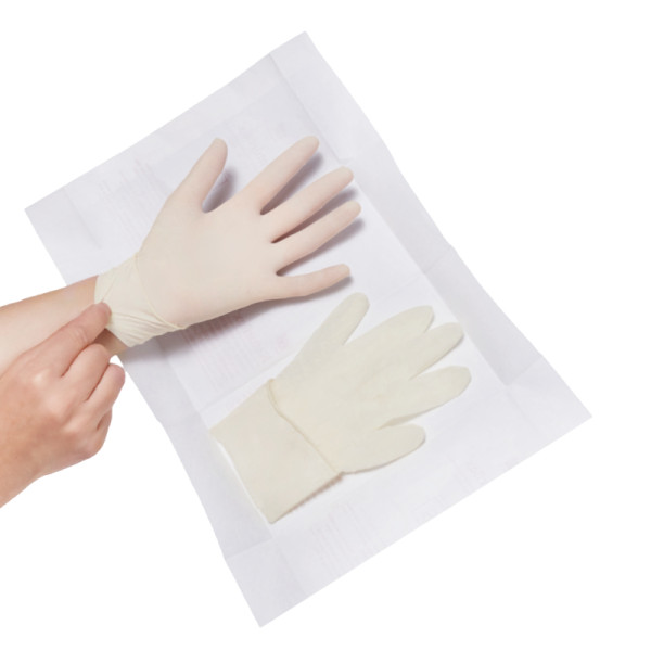 luva latex esterilizada (par) (8.5)