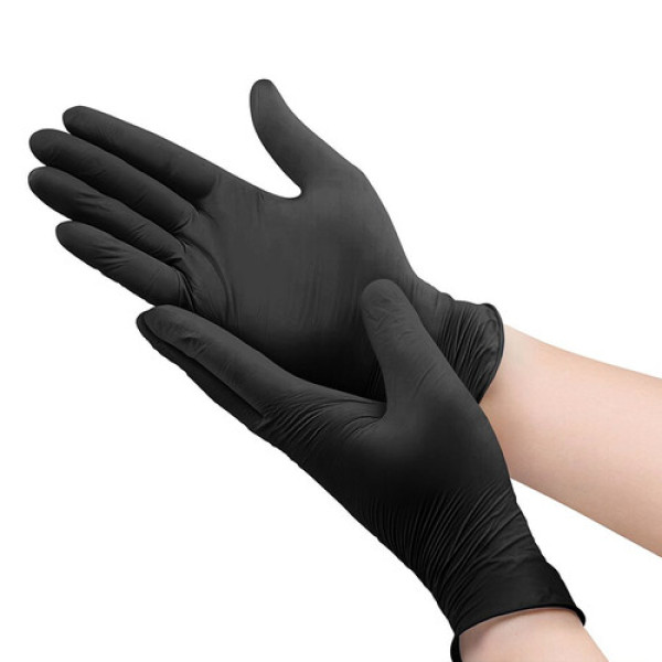 Luvas nitrilo preto XL x100 ALBA