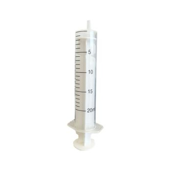 Seringa 2 corpos 20ml (zarys) unidade