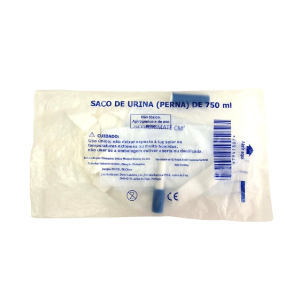 Sacos Urina Perna Britex 750mL