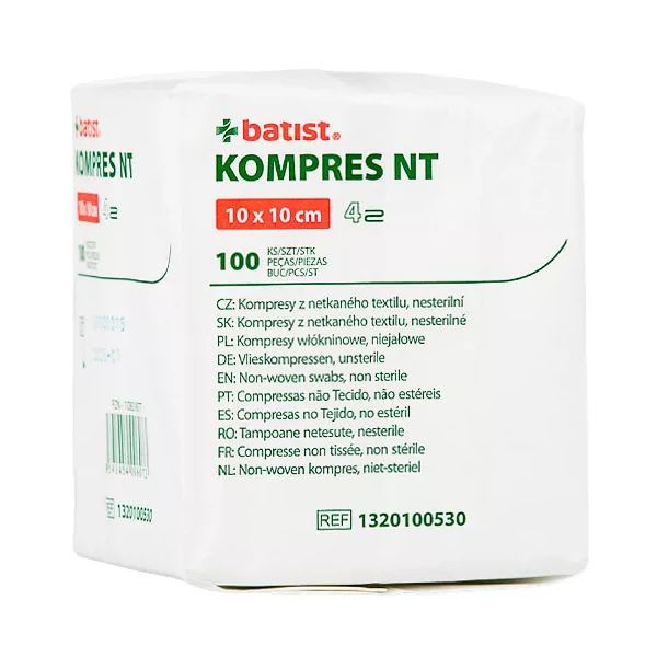 Compressa tnt 10x10 x100 - BATIST TNT 10X10