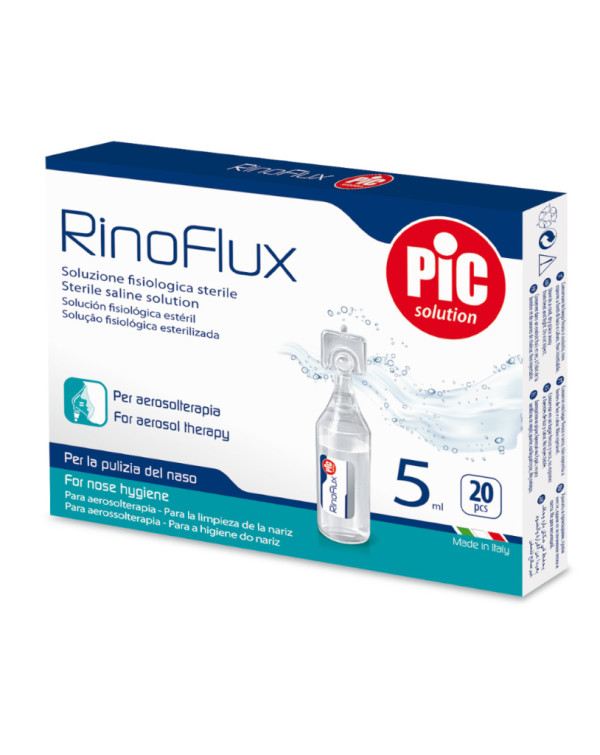 Rinoflux soro fisiologico pic 5ml cx20