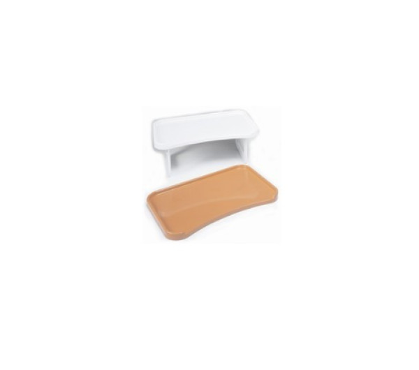 Tabuleiro articulado p/cama branco