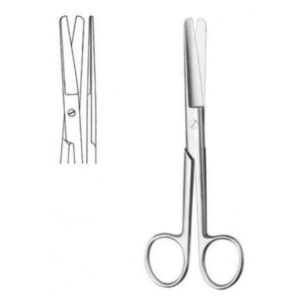 Tesoura recta bicos rombos fm 14.5cm