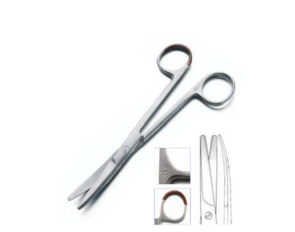 Tesoura 2 bicos redondos 14cm - 1230111475