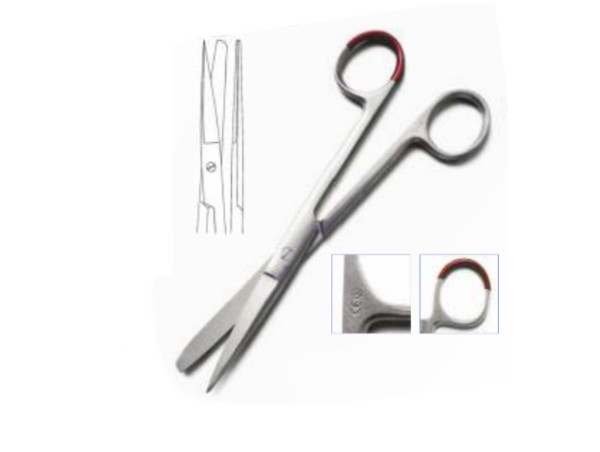 Tesoura SET 471 bico/rombo 13cm