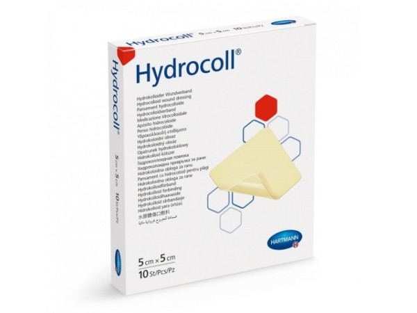 Hydrocoll standard 7.5x7.5cm c/ 10unidades