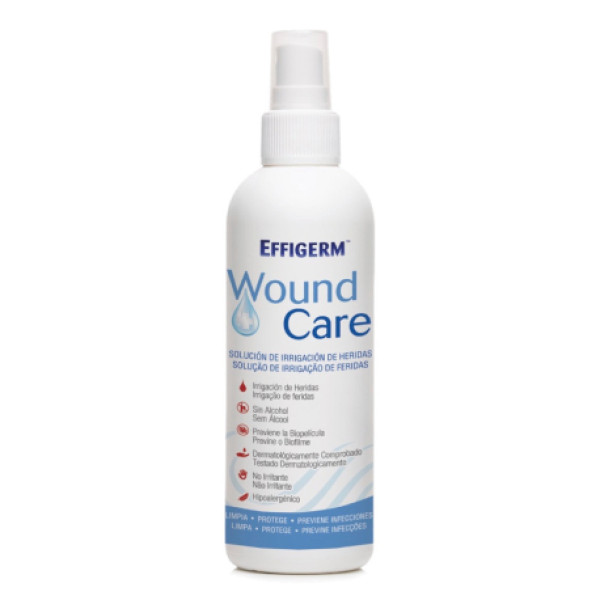 Effigerm liquido p/limpeza de feridas 150ml