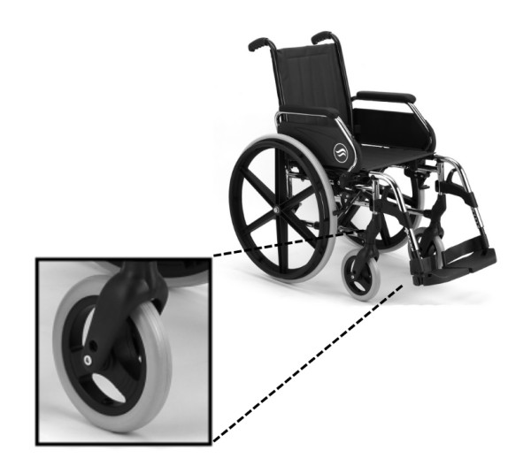 Roda dianteira 200x50