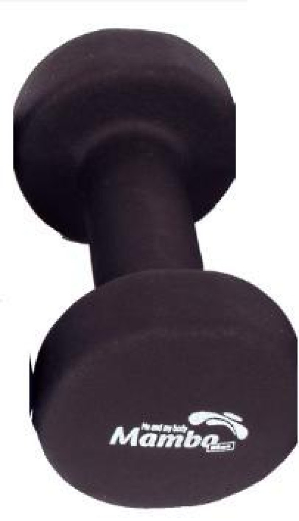 Halter vinil preto 4Kg