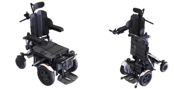 Cadeira eletrica verticalização P-Compact multifuncional