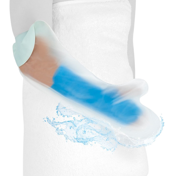 Protector impermeavel pediatrico curto para braço