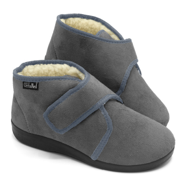 Pantufa Ortomed 815 (40, CINZA)